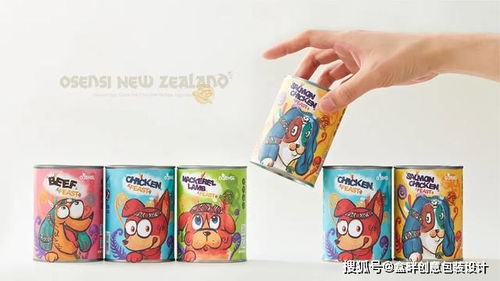 铲屎官都喜欢的盒畔宠物食品包装设计,又被它可爱到了