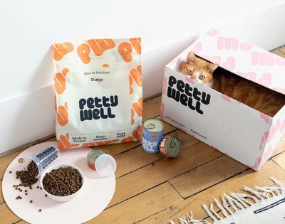 又Q又可爱!Petty Well宠物食品品牌设计
